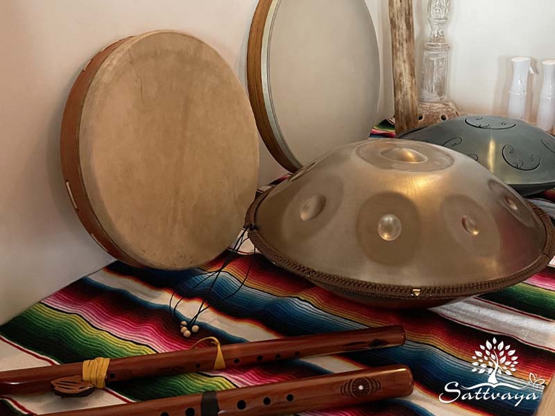 Sound healing sessie plantmedicijn retreat amsterdam